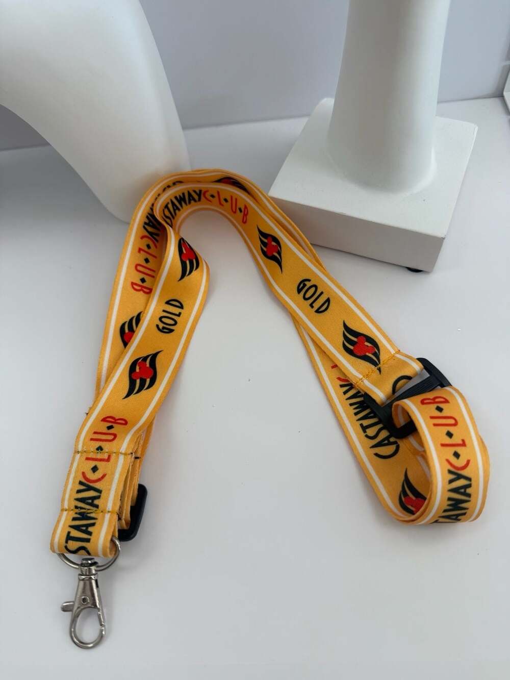 Disney Cruise Line Castaway Club Gold Member Adjustable Lanyard
